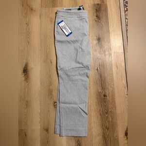 Hilary Radley Light Gray Mid Rise Pants